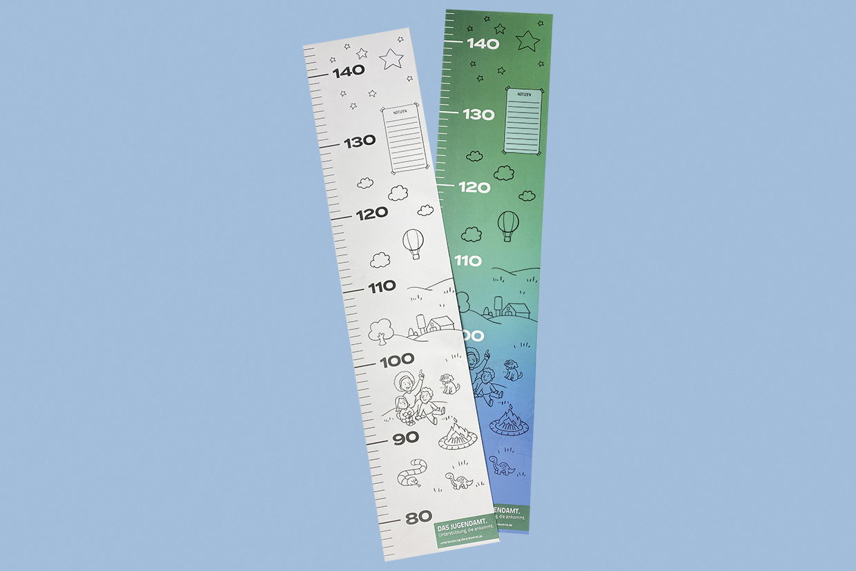 Jugendamt Kindermesslatte bis 140 cm